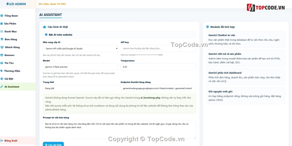 website tư vấn,web quản lý,quản lý bán hàng